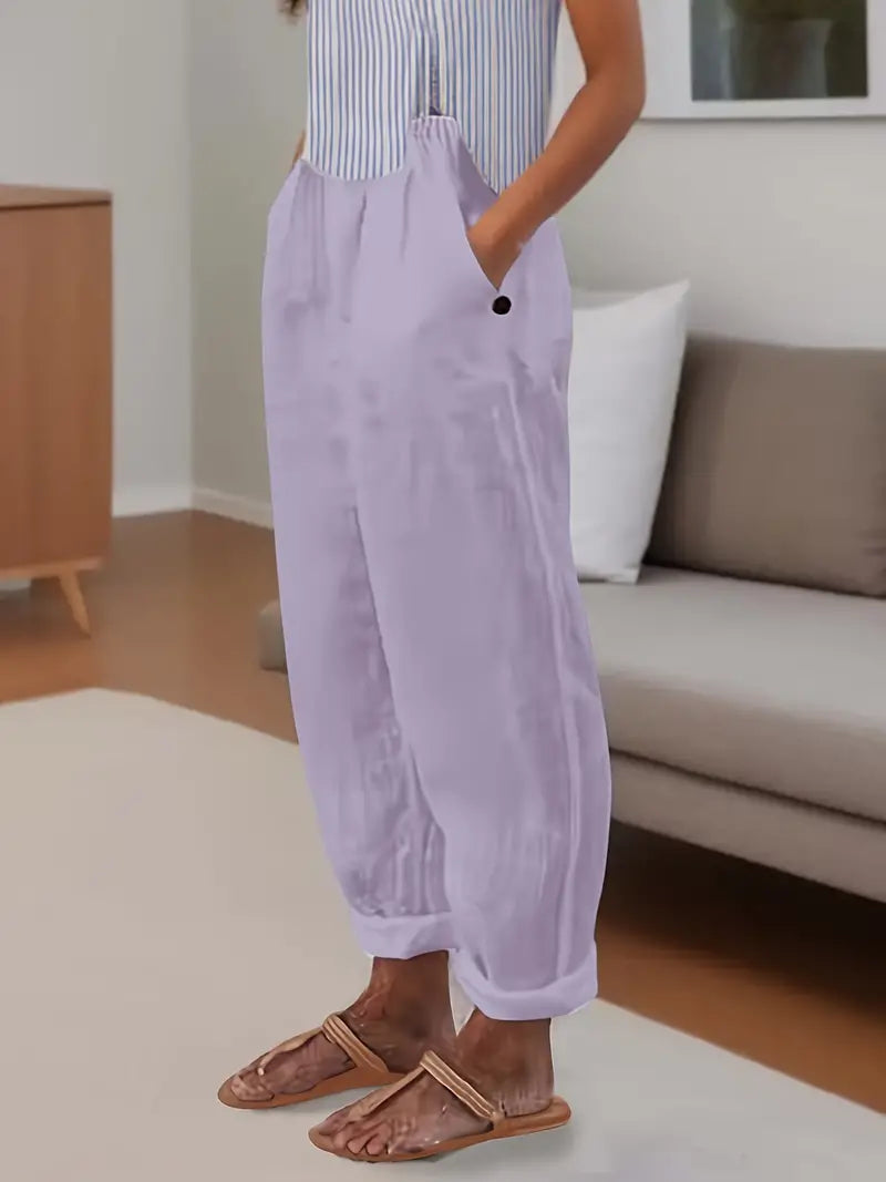 Sfrcord® Minimalist Solid Versatile Pants