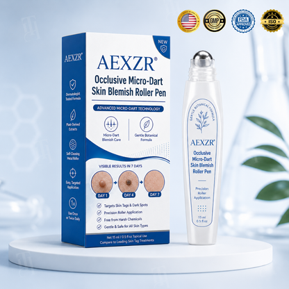 AEXZR® Occlusive Micro-Dart Skin Blemish Roller Pen❄️Painlessly Erase Skin Tags & Warts in 7 Days – No Freeze Burn, No Regrowth ❄️🚫