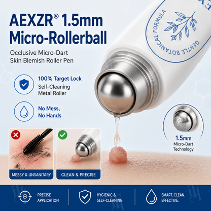 AEXZR® Occlusive Micro-Dart Skin Blemish Roller Pen❄️Painlessly Erase Skin Tags & Warts in 7 Days – No Freeze Burn, No Regrowth ❄️🚫