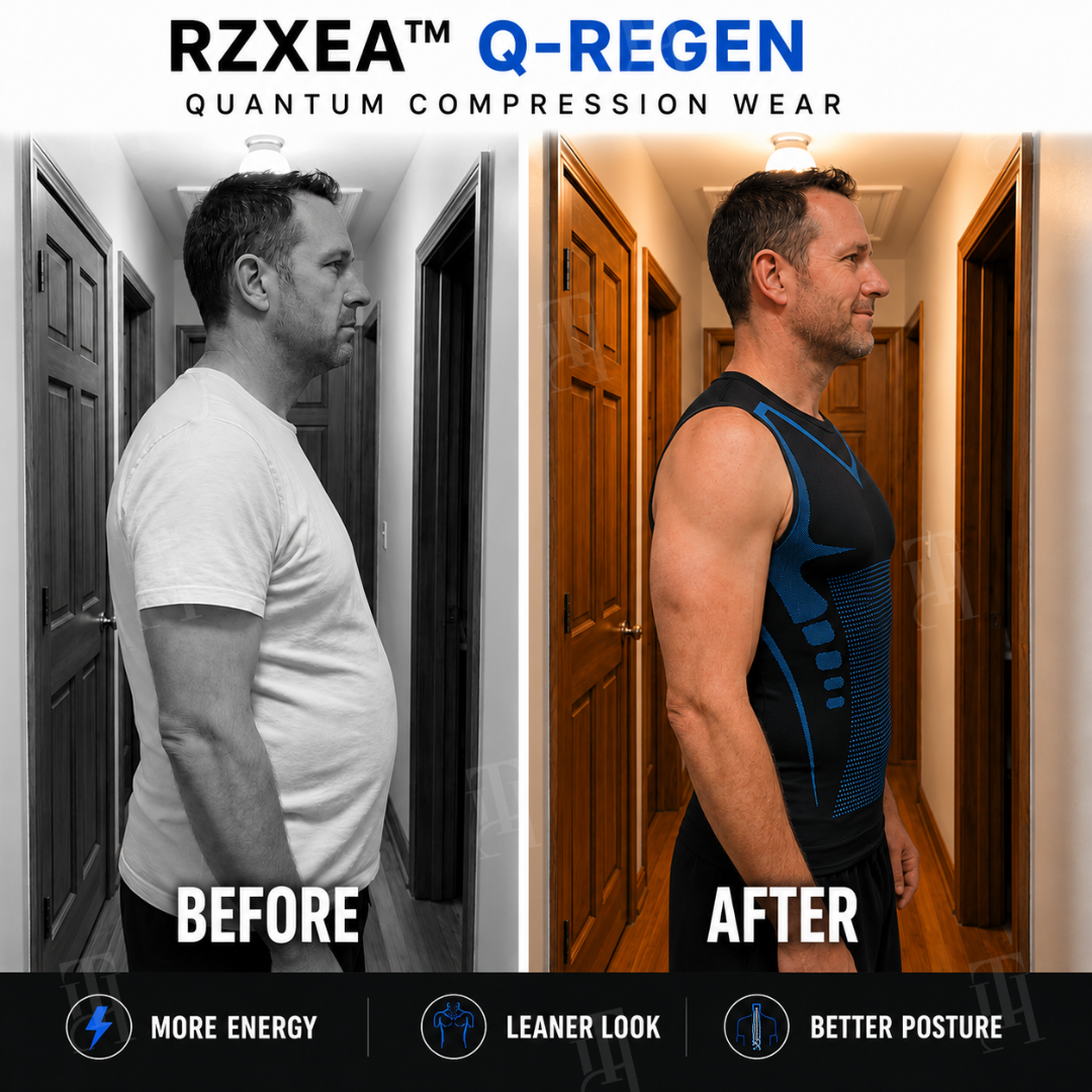 RZXEA™ | Q-REGEN Quantum Compression Wear⚡Invisible Instant Sculpting for Men ⚡