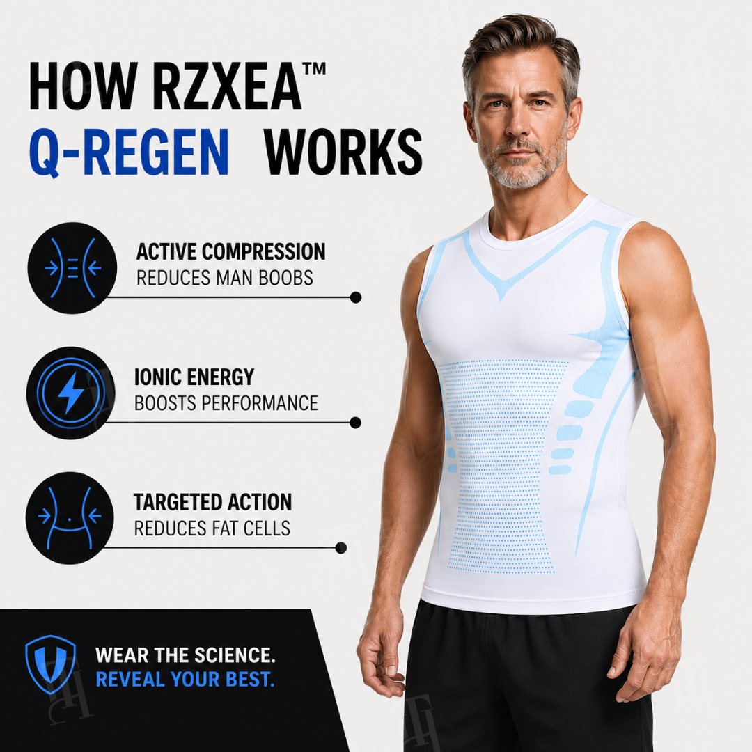 RZXEA™ | Q-REGEN Quantum Compression Wear⚡Invisible Instant Sculpting for Men ⚡