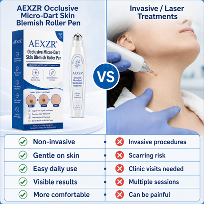 AEXZR® Occlusive Micro-Dart Skin Blemish Roller Pen❄️Painlessly Erase Skin Tags & Warts in 7 Days – No Freeze Burn, No Regrowth ❄️🚫