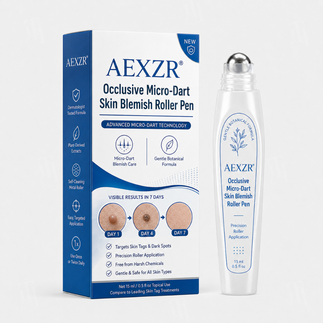 AEXZR® Occlusive Micro-Dart Skin Blemish Roller Pen❄️Painlessly Erase Skin Tags & Warts in 7 Days – No Freeze Burn, No Regrowth ❄️🚫