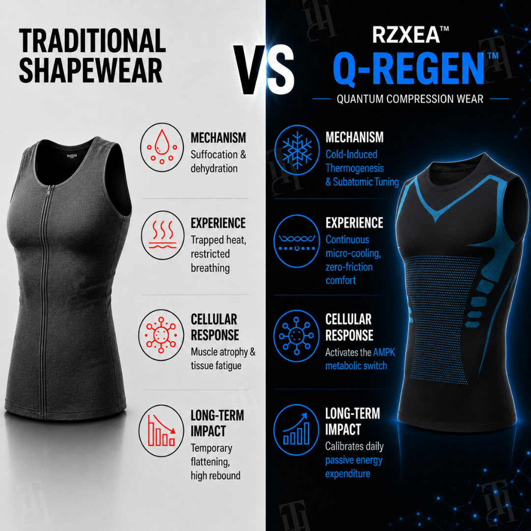 RZXEA™ | Q-REGEN Quantum Compression Wear⚡Invisible Instant Sculpting for Men ⚡