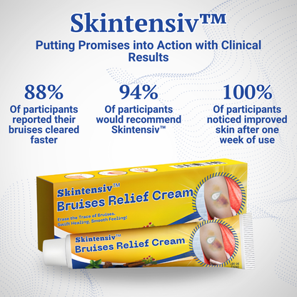 Skintensiv™ Bruises Relief Cream🚀Fade Bruises in Days, Not Weeks – Clinically Proven Transdermal Care. 🚀