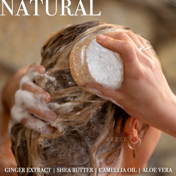 AEXZR® Ginger Hair Regrowth Shampoo Bar