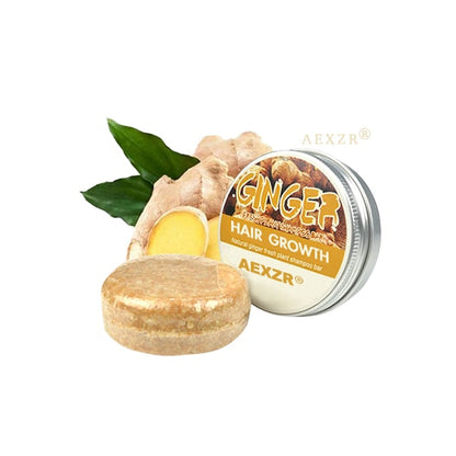 AEXZR® Ginger Hair Regrowth Shampoo Bar