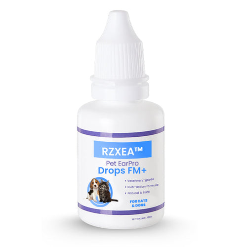 RZXEA™ Pet EarPro Drops FM+👂 Vet-Strength Relief That Reaches Deep Where Infections Hide